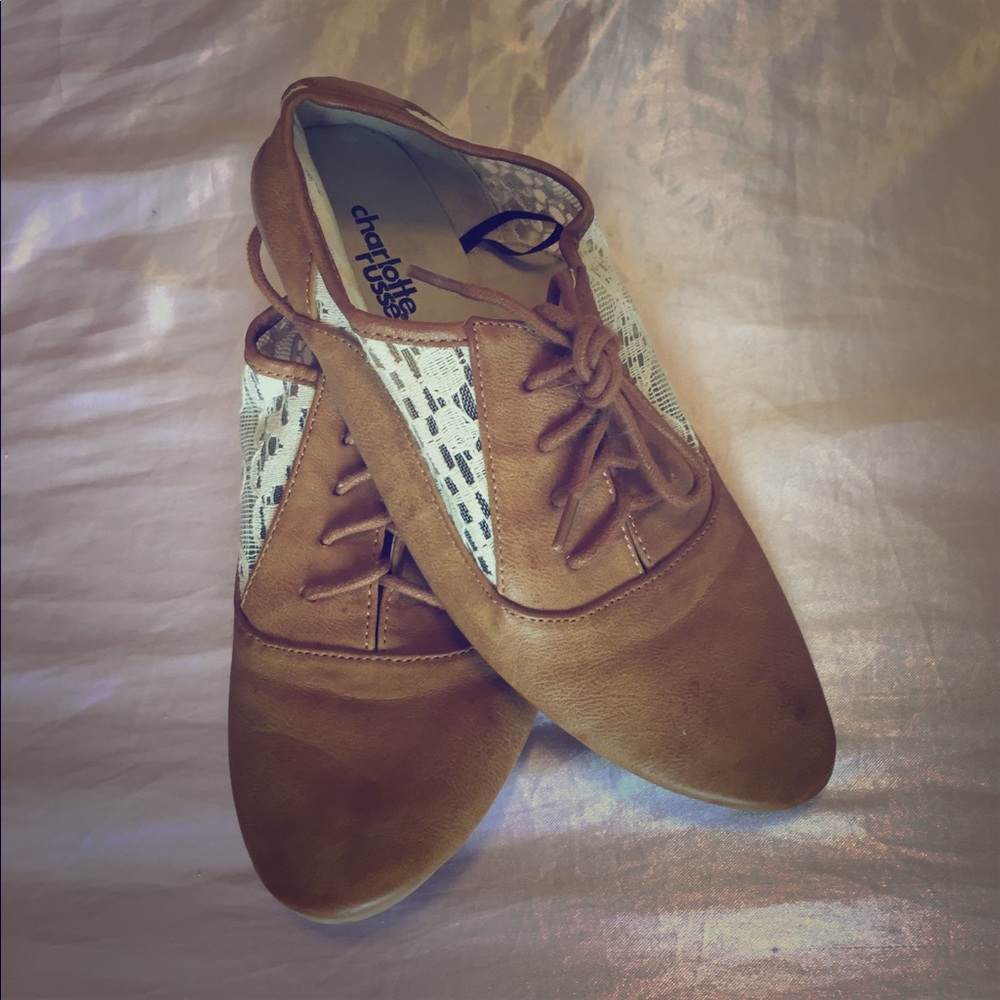 Charlotte Russe soft pleather shoes